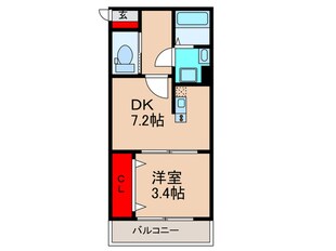 REGIES近大SouthⅡの物件間取画像